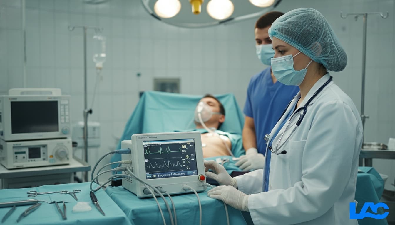 High-quality diagnostic and monitoring equipment for professional healthcare use by LAC Health