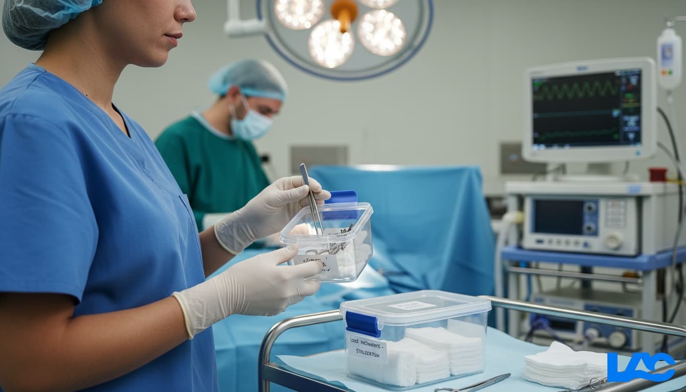 High-quality medical containers for safe storage by LAC Health, trusted in healthcare