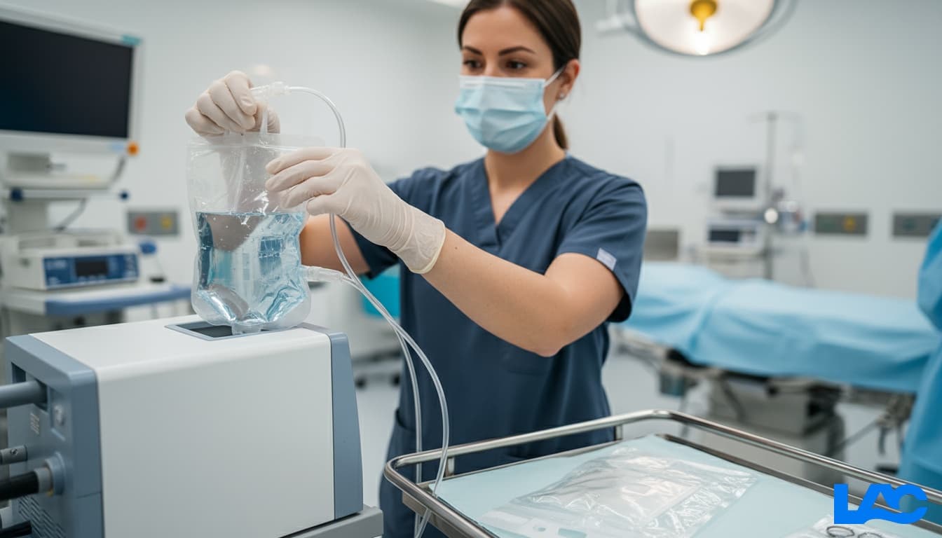 High-quality medical bags and pouches by LAC Health for professional healthcare use