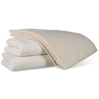 82% Cotton/18% Polyester Bath Blankets,Unbleached, 70 x 90'', 1.7LB, 25 EA/CS