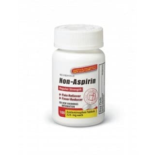 ACETAMIN 325MG TAB 100/BT, EACH