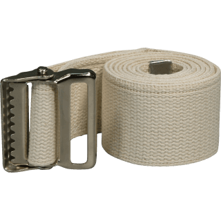 BELT GAIT 2IN X 70IN TIGER-TOOTH LOCK BUCKLE STRIPE COTTON 40Case - M2672-B