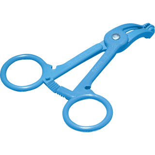 CLAMP TOWEL CURVED PLASTIC BLUE STERILE DISPOSABLE 120Case - 30-902