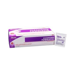 Cleansing Towelette 5 x 8 - Non-Sterile 1PK 100 PKBX 20 BXCS - 858