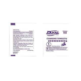 Cleansing Towelette 5 x 8 - Non-Sterile 1PK 1500 PKCS - 858-1000