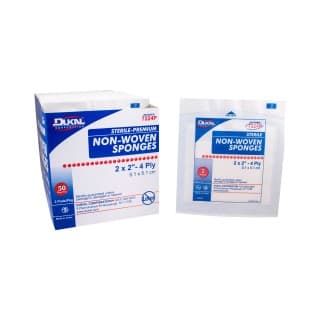 Clinisorb Non-Woven Sponges 2 x 2 4-Ply Sterile - 7224