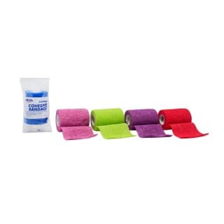 Cohesive Bandage 3 x 5 yd Assorted Non-Sterile - 8035AS