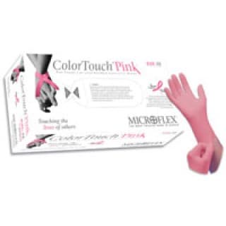 ColorTouch PF Ltx Pink Glove Small 100BX 10 BXCS - CTP-233-S