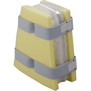 Concave Hip Abduction Positioner Wide WLiner Large 5CS - M60-025-L