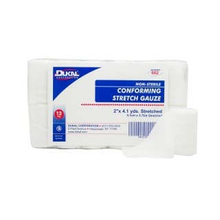 Conforming Stretch Gauze 2 x 4.1 yd Non-Sterile 12BG - 602