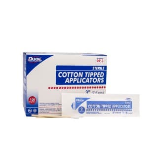 Cotton Tip Applicators 3 Sterile 2PK - 9013