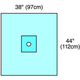 DRAPE SHEET BRACHIAL ANGIOGRAPHY 40CA - 29458