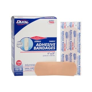 Fabric Adhesive Bandages 1 x 3 100BX 24 BXCS - 7609