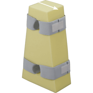 Flat Hip Abduction Positioner Narrow Medium 5CS - M60-031-M