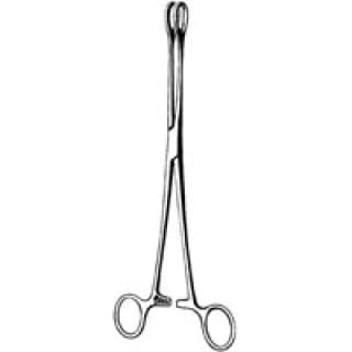 Forceps Sponge Merit Foerster 9-12 Straight Serrated SS Ea - 97-577