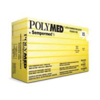 GLOVE EXAM LATEX POWDERFREE XSMALL 100BX 10CS - PM101