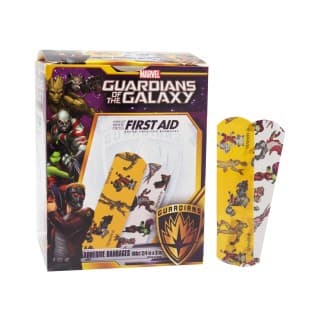Guardians of the Galaxy Adhesive Bandages 34 x 3 - 100 BX 12 BXCS - 1087740