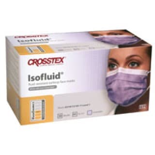 ISOFLUID EARLOOP FACE MASK (LAVENDER) 500 PERCS - GCILV