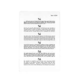 Jaeger Eye Test Chart 1EA - 3054