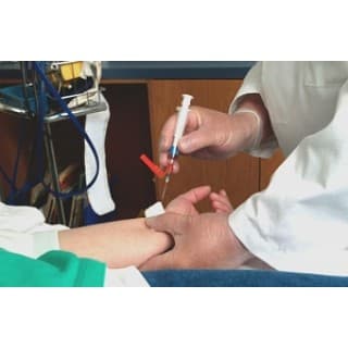 KIT ARTERIAL BLOOD GAS COLLECTION 3ML SYRINGE 25IU DRY LIHEP (200CS) - 4046-2