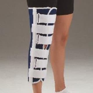 KNEE IMMOBLIZER 19 BLUE CANVAS M - 1020197