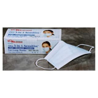 MASK ULTRA 3-IN-1 SNSI EAR LOOP BLU 50BX 12BXCA - 5630E-SB