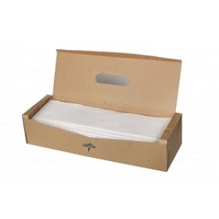 MOP, MICROFIBER, DISPOSABLE, WHITE, 18'', 100 EA/CS