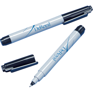 Non-Sterile Surgical Utility Marker Black Wide Tip 200Cs - 26-016BWNS