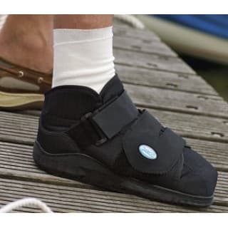 POST-OP BOOT XSM SQ TOE BLK 1EA 12BX 36CA - APQ0B