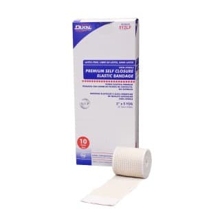Premium Elastic Bandage 2 x 5 yd Non-Sterile 10BX - 512LF
