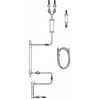 SET IRRIGATION HANDPIECE HIGH FLOW TIP TUBING H1025 LEVEL 1 (10CS) - IR-600