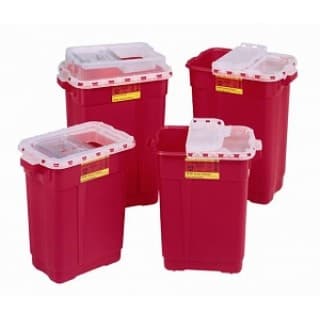 Sharps Container Clr Slide Top 9gal Ea 8 EACA - 305616