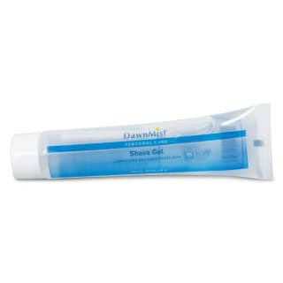 Shave Gel .85 oz Clear Plastic Tube with Twist Cap 144BX 4 BXCS - SGW4807