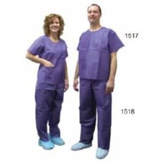 SHIRT SCRUB BLUE MEDIUM - 1517M