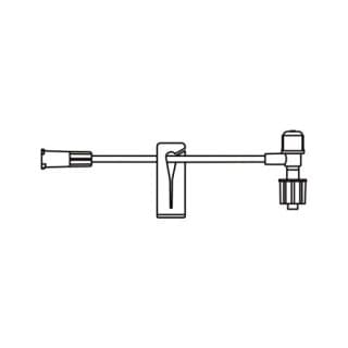 Small bore extension set with distal T-port and SPIN-LOCK Connector 100CS - 471954