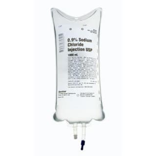 Sodium Chloride Injection 0.9% USP 1000 ml - 2B1324X