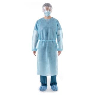 Sol-M Protective Gown Universal Blue 100CS - I301U2111