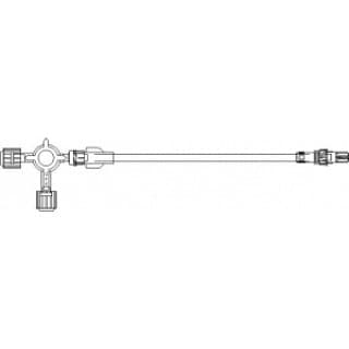 STOPCOCK INTRAVENOUS 4 WAY ROTATING MALE LUER LG BORE 50CS - B4012