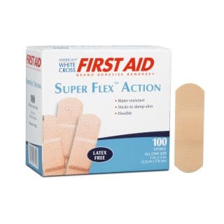Super Flex Foam Adhesive Bandages 1 x 3 - 100BX 12 BXCS - 1770033