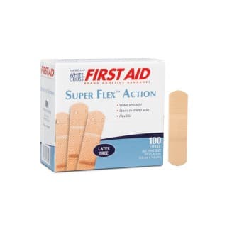 Super Flex Foam Adhesive Bandages 34 x 3 - 100BX 12 BXCS - 1760033