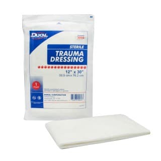 Trauma Dressing 12 x 30 Sterile 1PK 25 PKCS - 3050