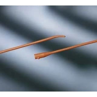 Urethral Catheter Latex Coude Tip One Eye - 16