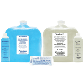 Wavelength Ultrasound Gel Blue Flip Cap Bottle Linerless - NTPA201W