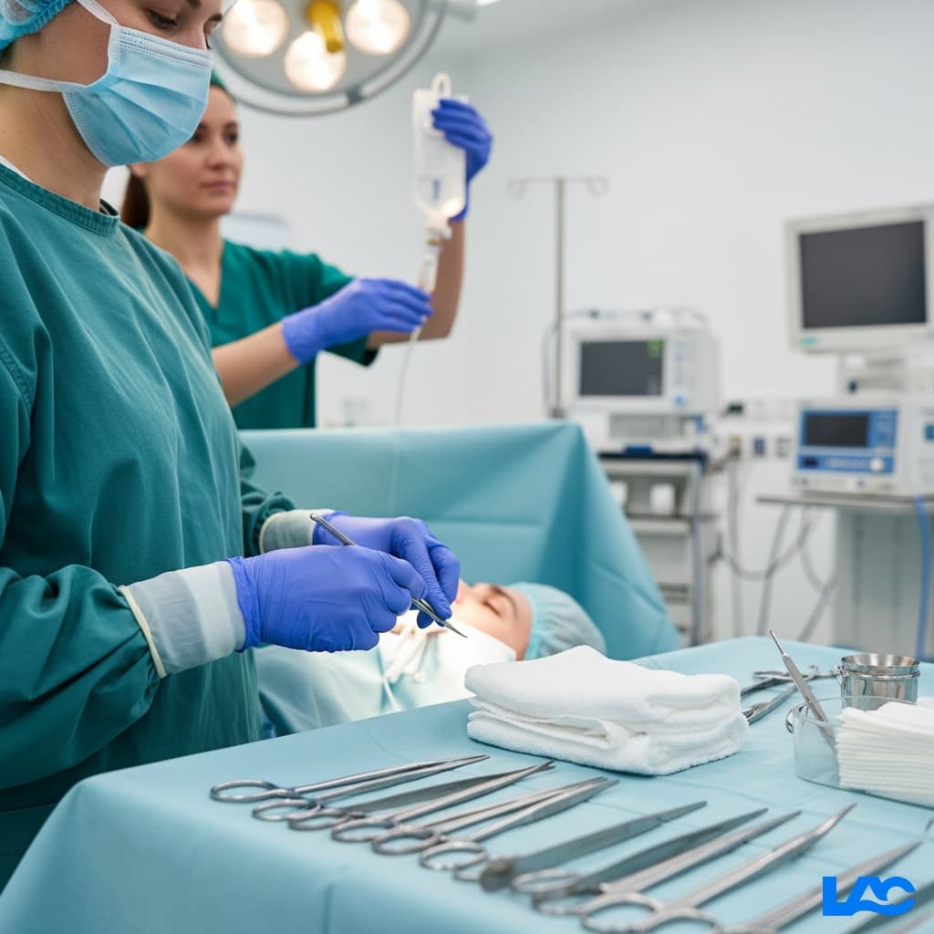 High-quality nitrile gloves for medical professionals by LAC Health providing reliable barrier protection