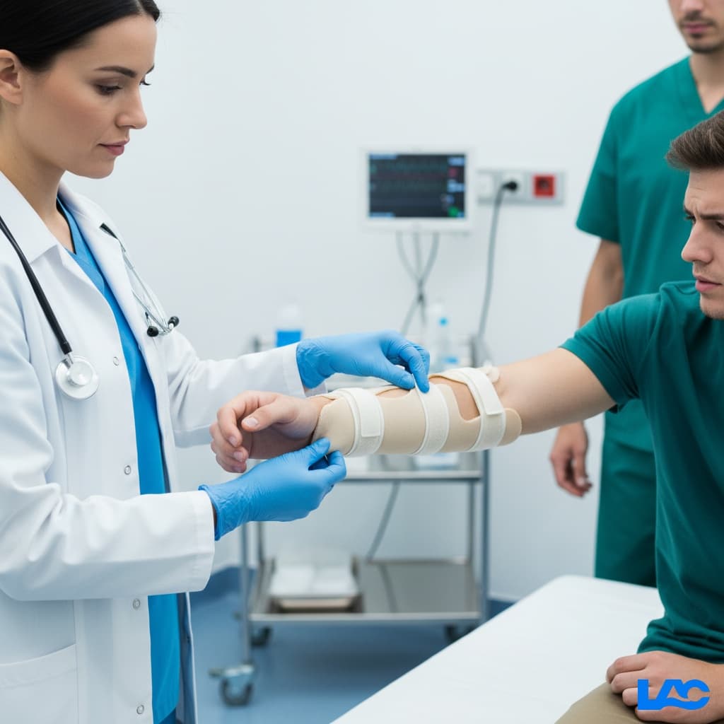 High-quality medical splints providing immobilization and support for fractures and injuries by LAC Health