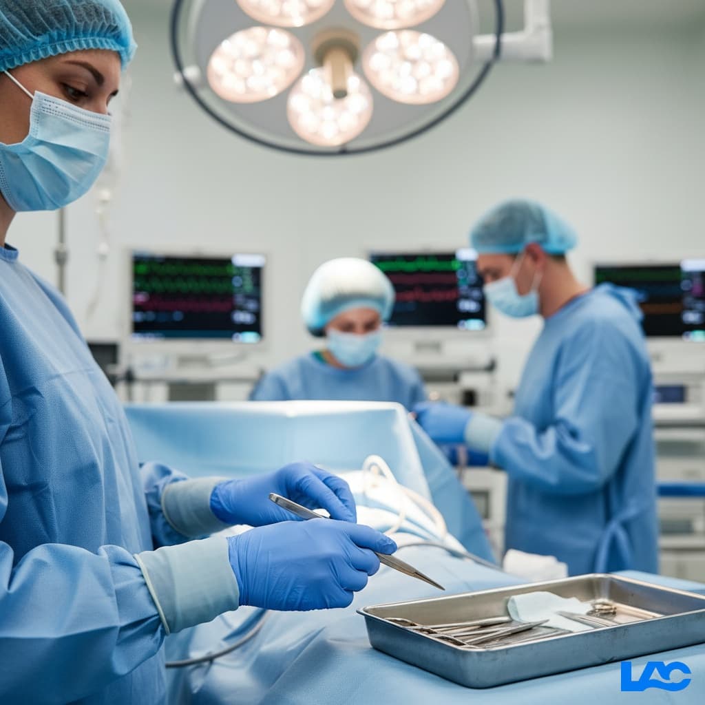 High-quality nitrile glove for medical use, trusted by professionals, offered by LAC Health