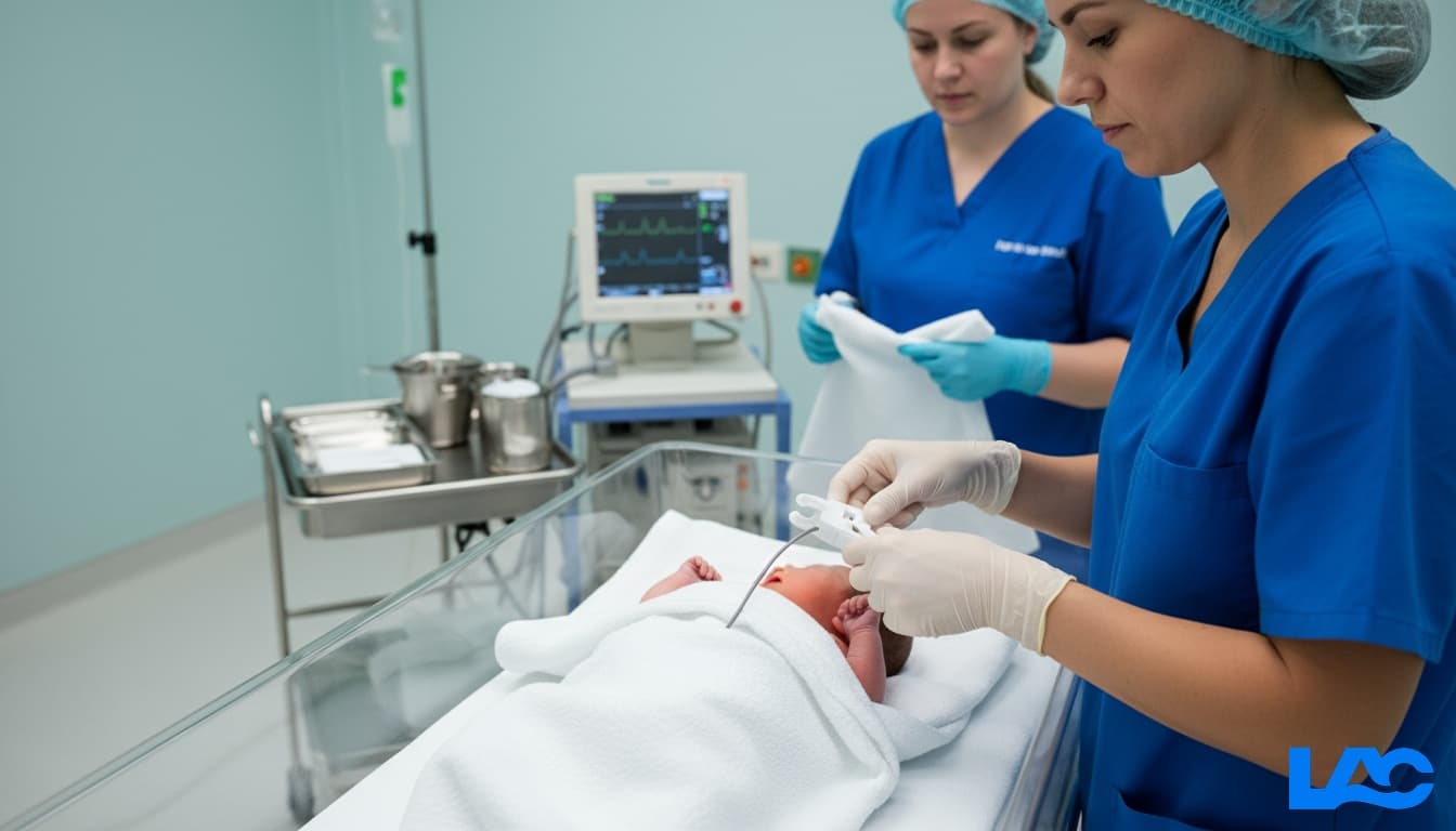 High-quality medical umbilical cord clamps for safe neonatal care by LAC Health