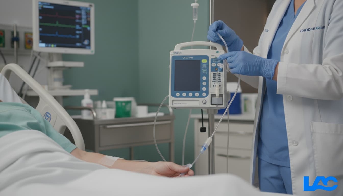 High-quality sterile CADD pump tubing for ambulatory infusion therapy from LAC Health