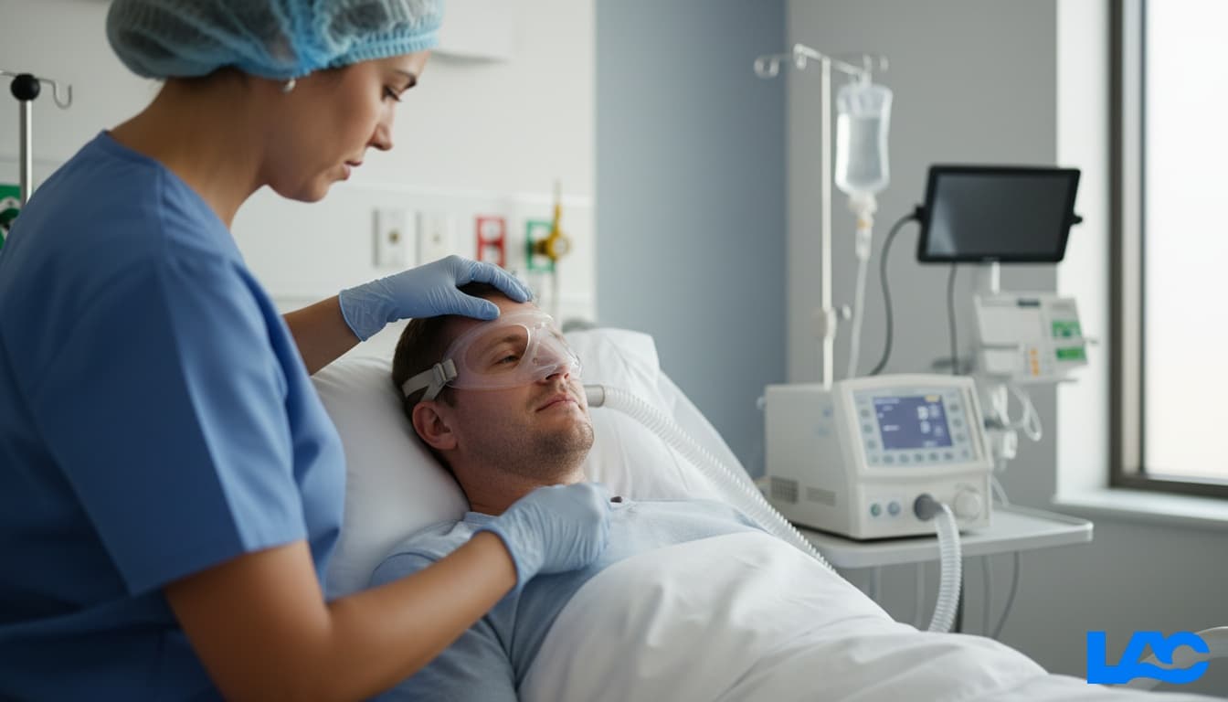 Premium nasal masks for CPAP therapy and sleep apnea treatment by LAC Health