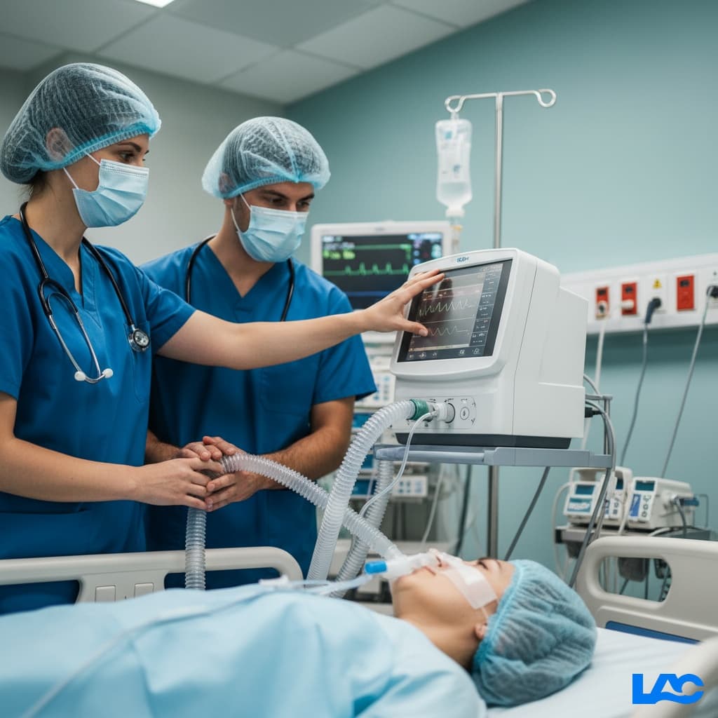 High-quality ventilation equipment for critical respiratory care by LAC Health